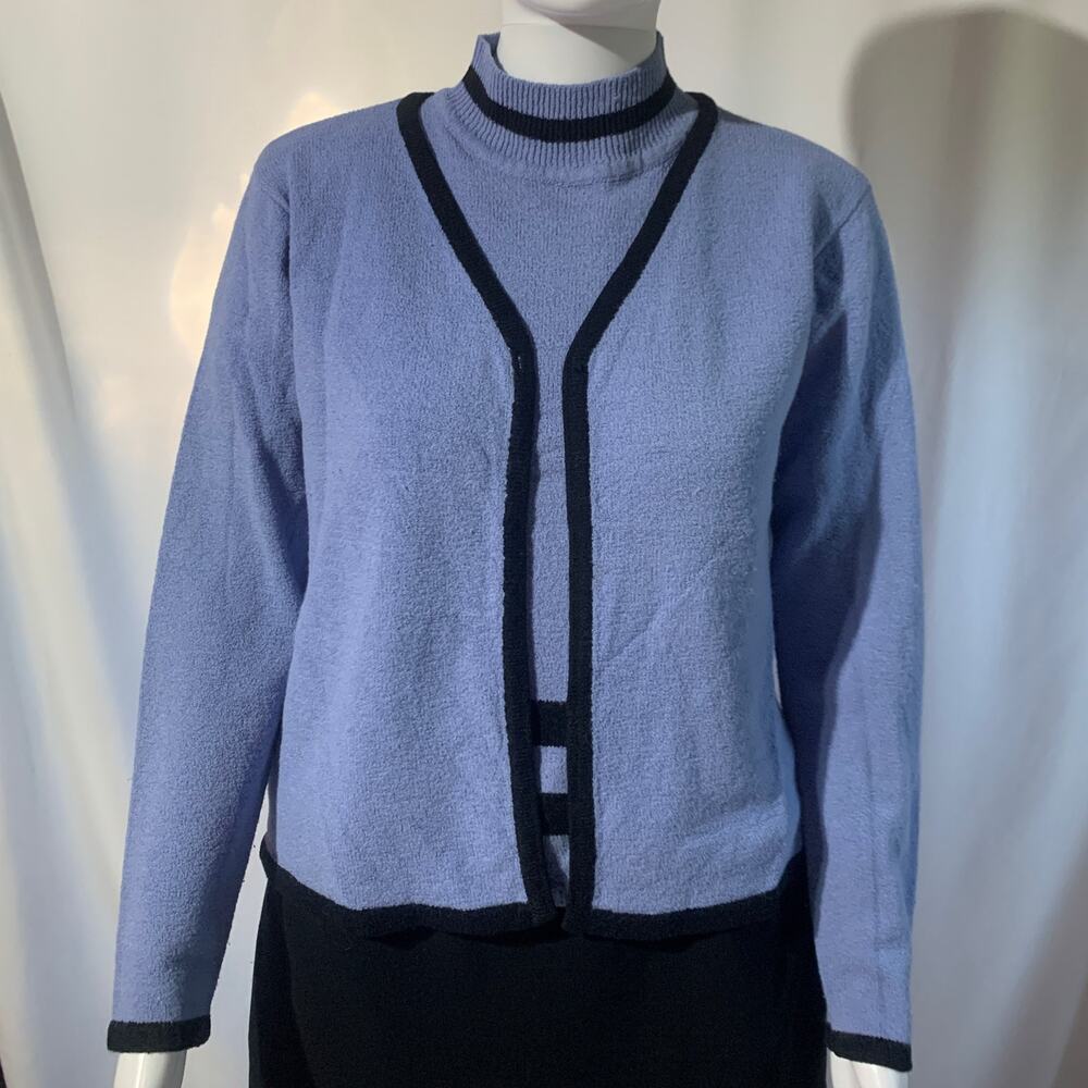 Imagio Womens Blue Cardigan Small
